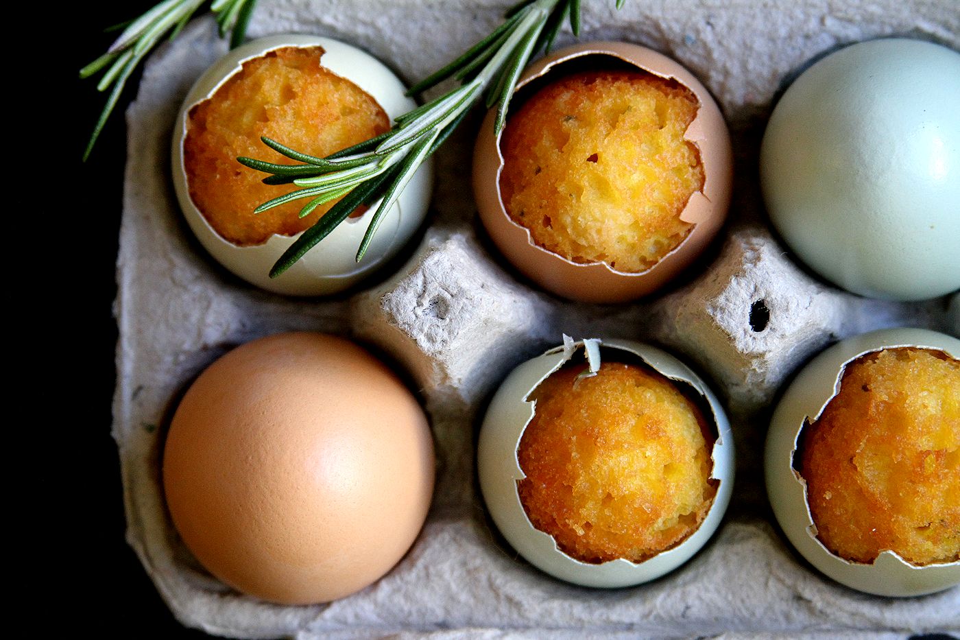 Rosemary Lemon EggCupcakes, for Easter A Cup of Sugar … A Pinch of Salt