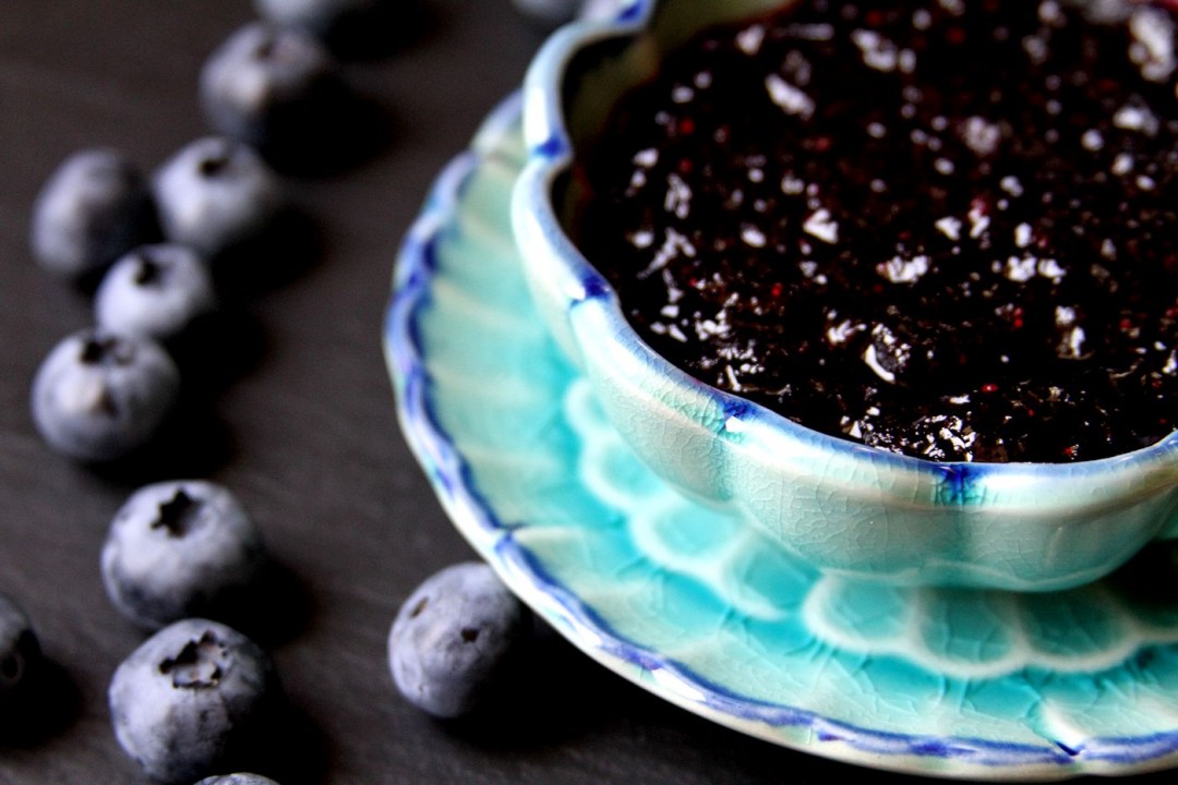 Blueberry Lemon Thyme Fruit Preserves A Cup of Sugar … A Pinch of Salt