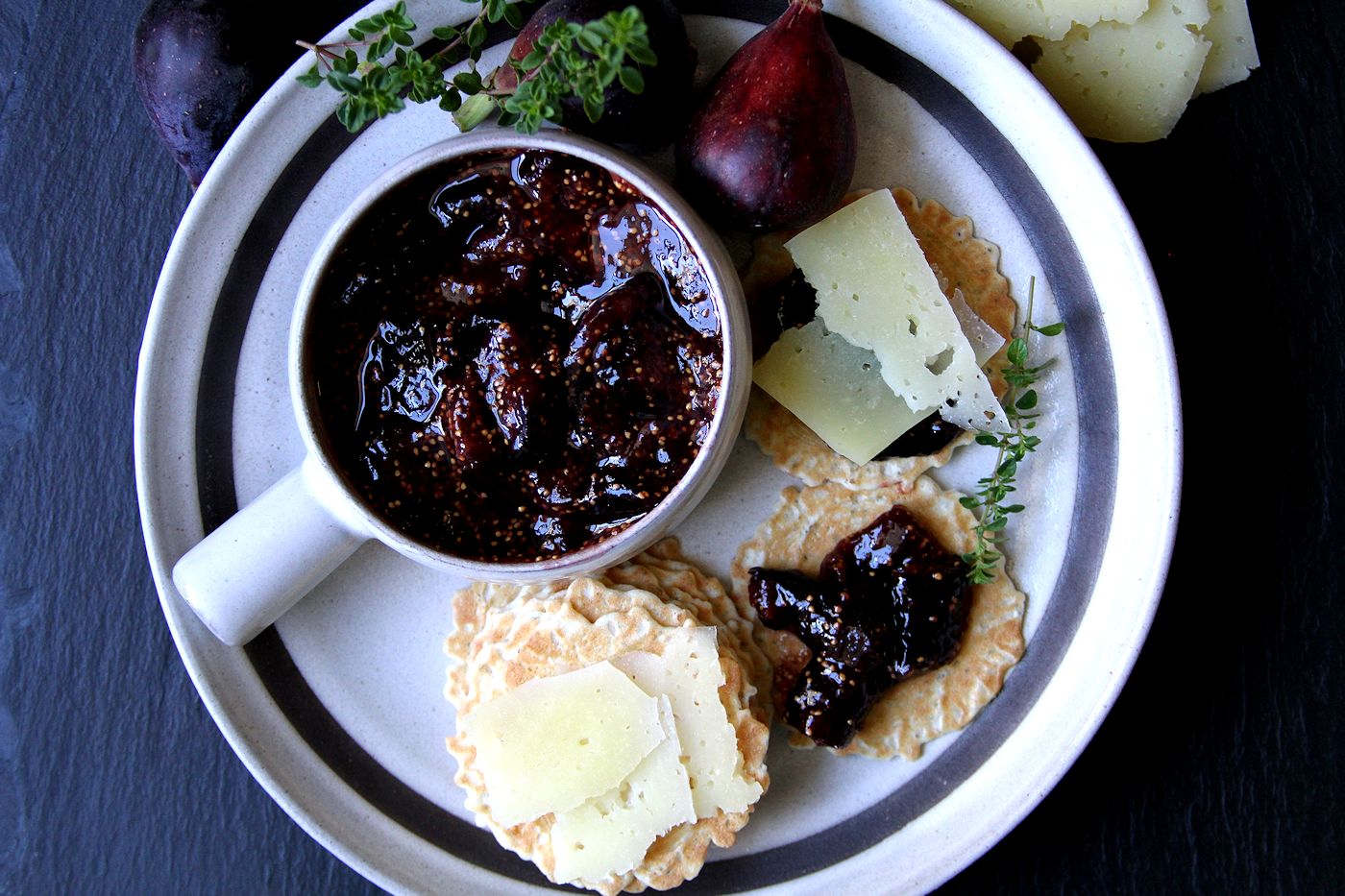 Fig Honey and Thyme Jam A Cup of Sugar … A Pinch of Salt