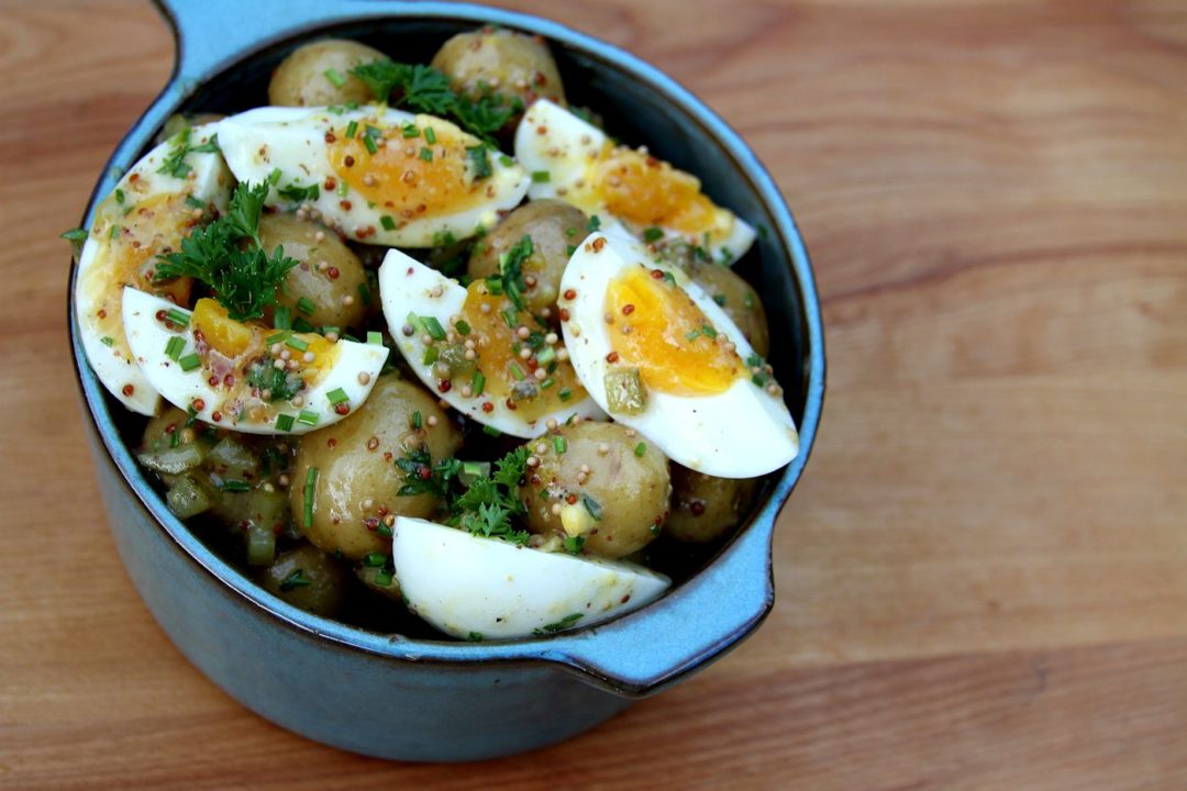 Frenchstyle Herb Potato and Egg Salad A Cup of Sugar … A Pinch of Salt