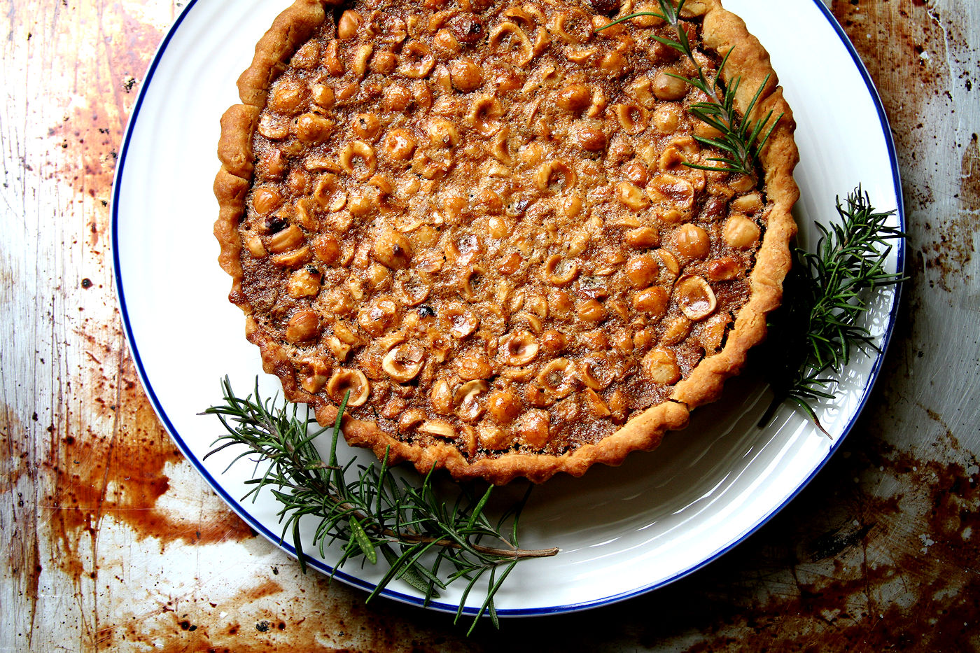 HazelnutRosemary Caramel Tart A Cup of Sugar … A Pinch of Salt