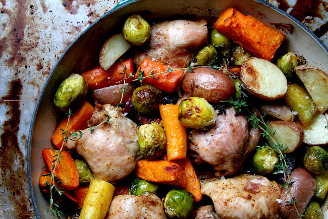 One Pan Chicken and Veggie Bake – A Cup of Sugar … A Pinch of Salt