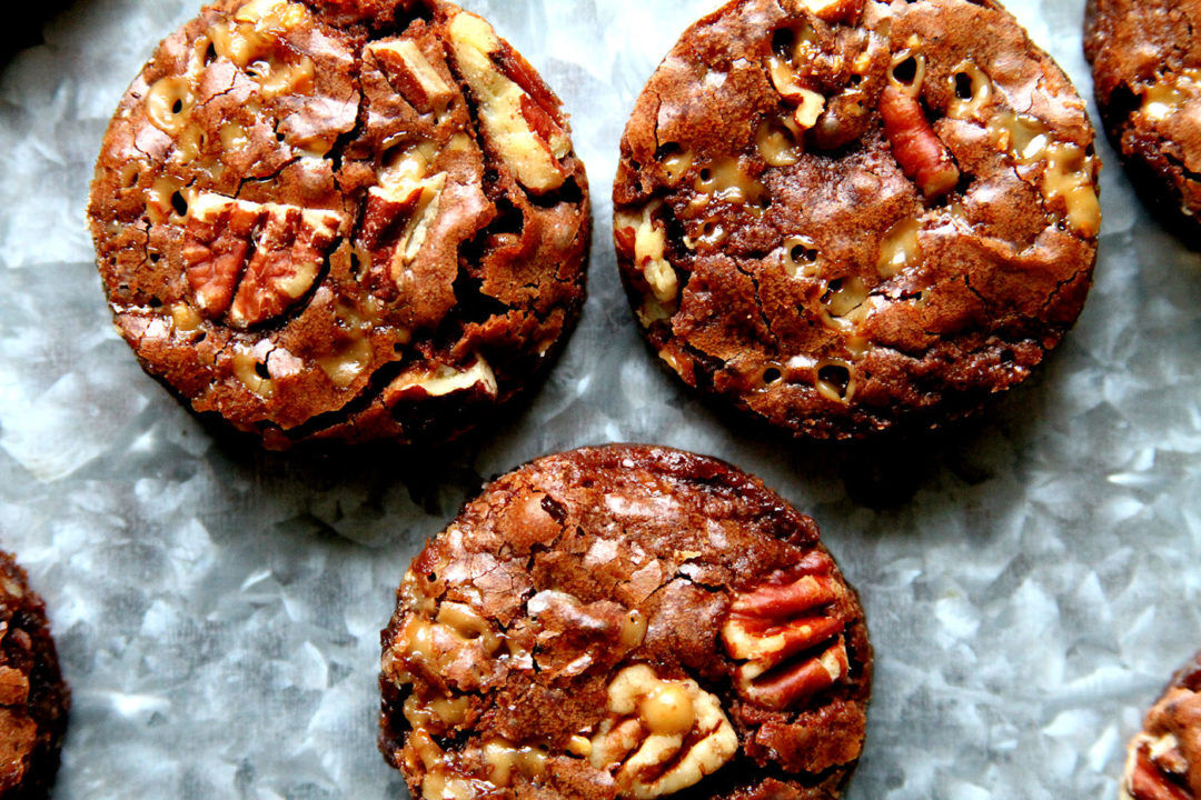 Toffee Pecan Brownie Bites A Cup of Sugar … A Pinch of Salt