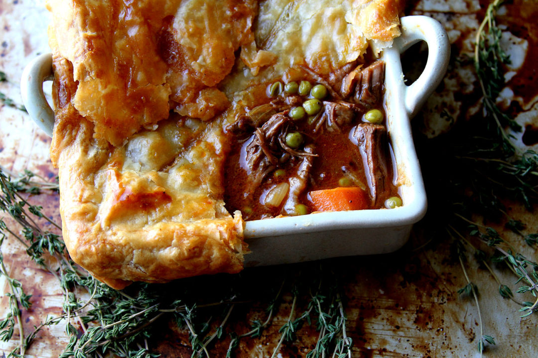 Bacon Beef and Beer Pot Pie A Cup of Sugar … A Pinch of Salt