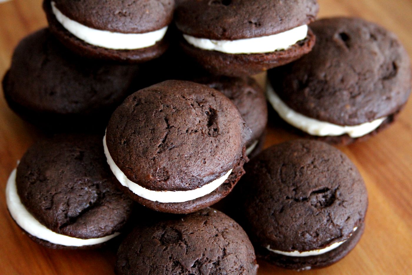 Mini Whoopie Pies with Spiced Butter Cream Filling A Cup of Sugar … A