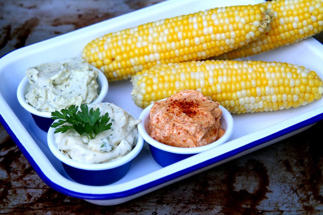 Corn on Cob, with Compound Butters A Cup of Sugar … A Pinch of Salt