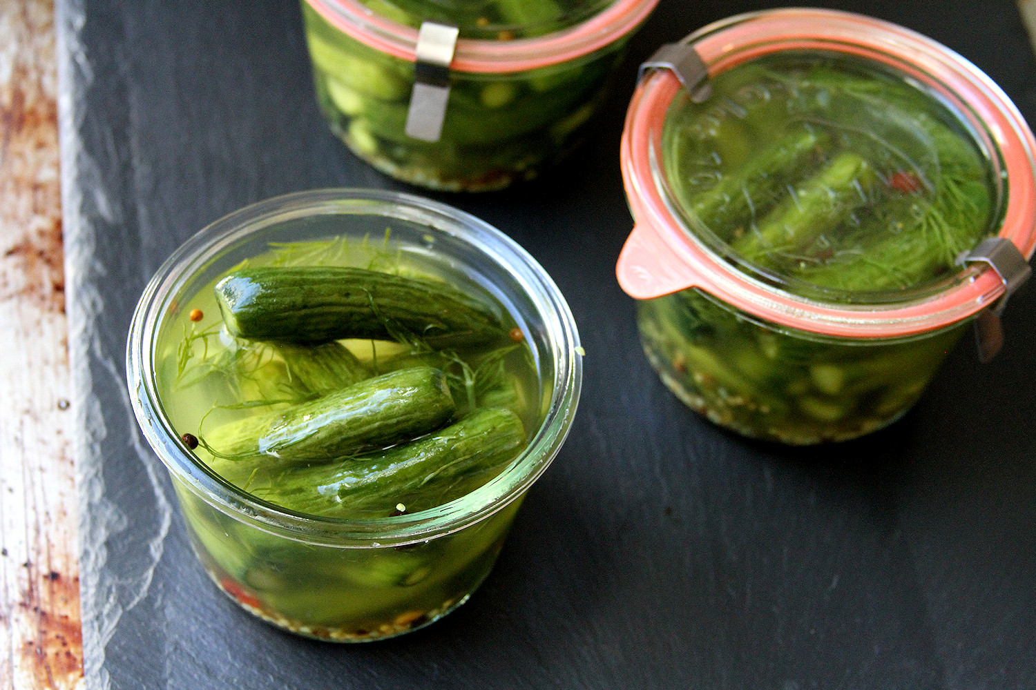 Baby Dill Refrigerator Gherkins (Cornichon) A Cup of Sugar … A Pinch
