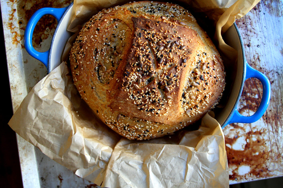 Toasted Sesame and Sunflower Seed Sourdough Bread A Cup of Sugar … A