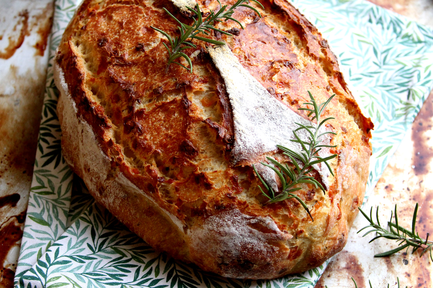 Asiago and Rosemary Italian Artisan Sourdough Loaf A Cup of Sugar … A Pinch of Salt