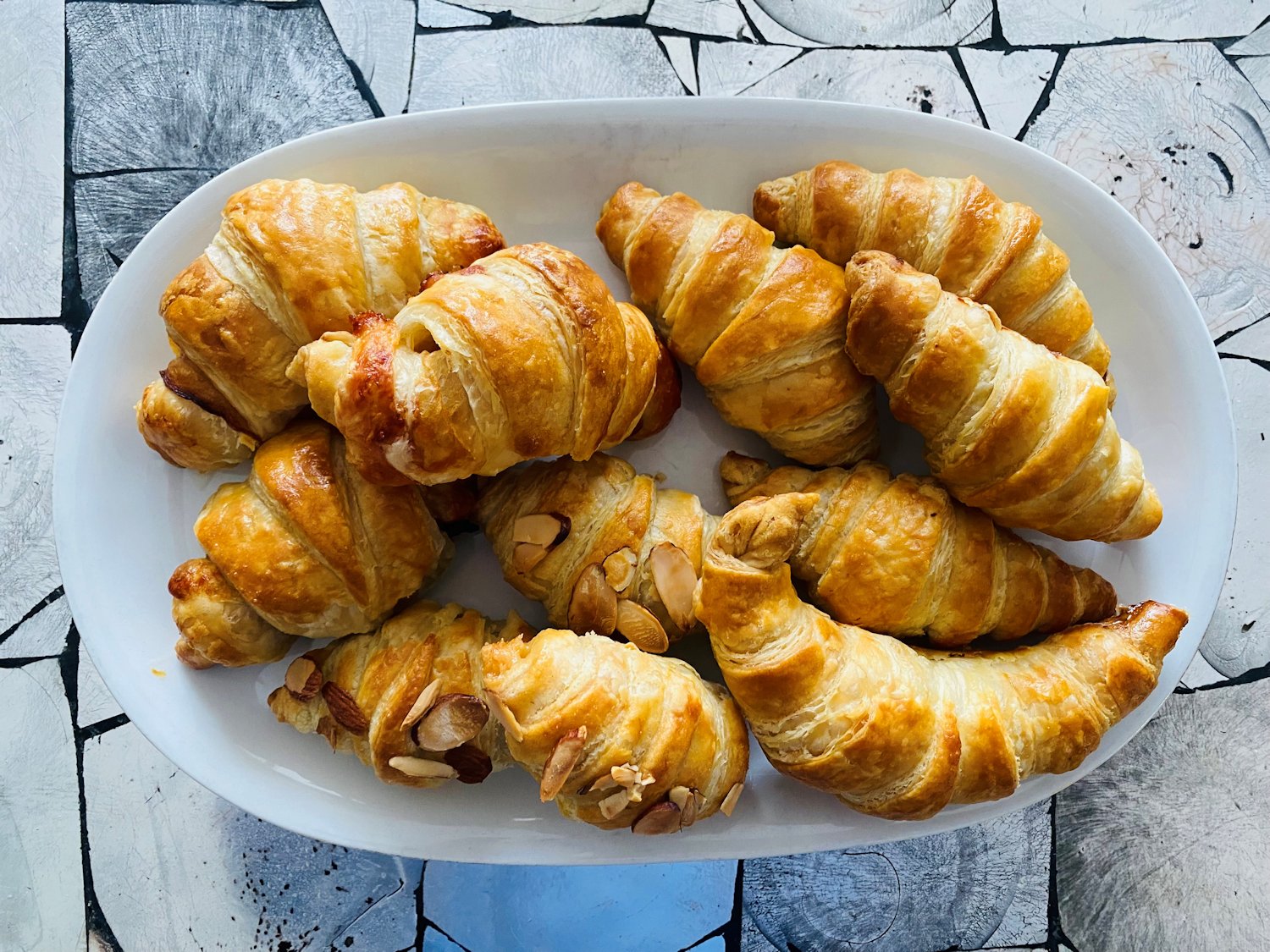 “Cheater” Puff Pastry Croissants A Cup of Sugar … A Pinch of Salt
